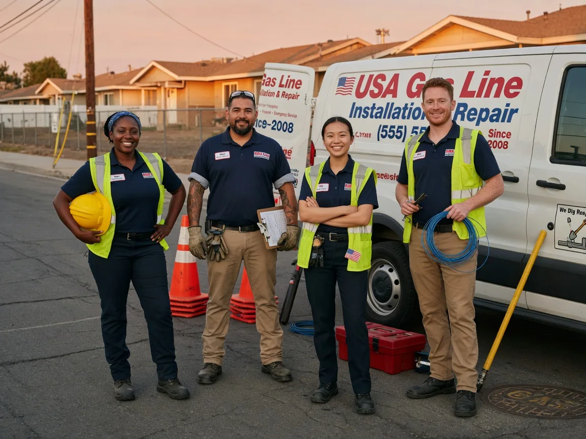 Gas Line Installation company in Sledge, MS